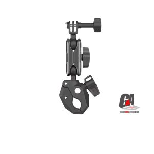 Motorcycle Handlebar 360 Degree Rotation Stable Universal Camera Mount Stand for Scooter Bike